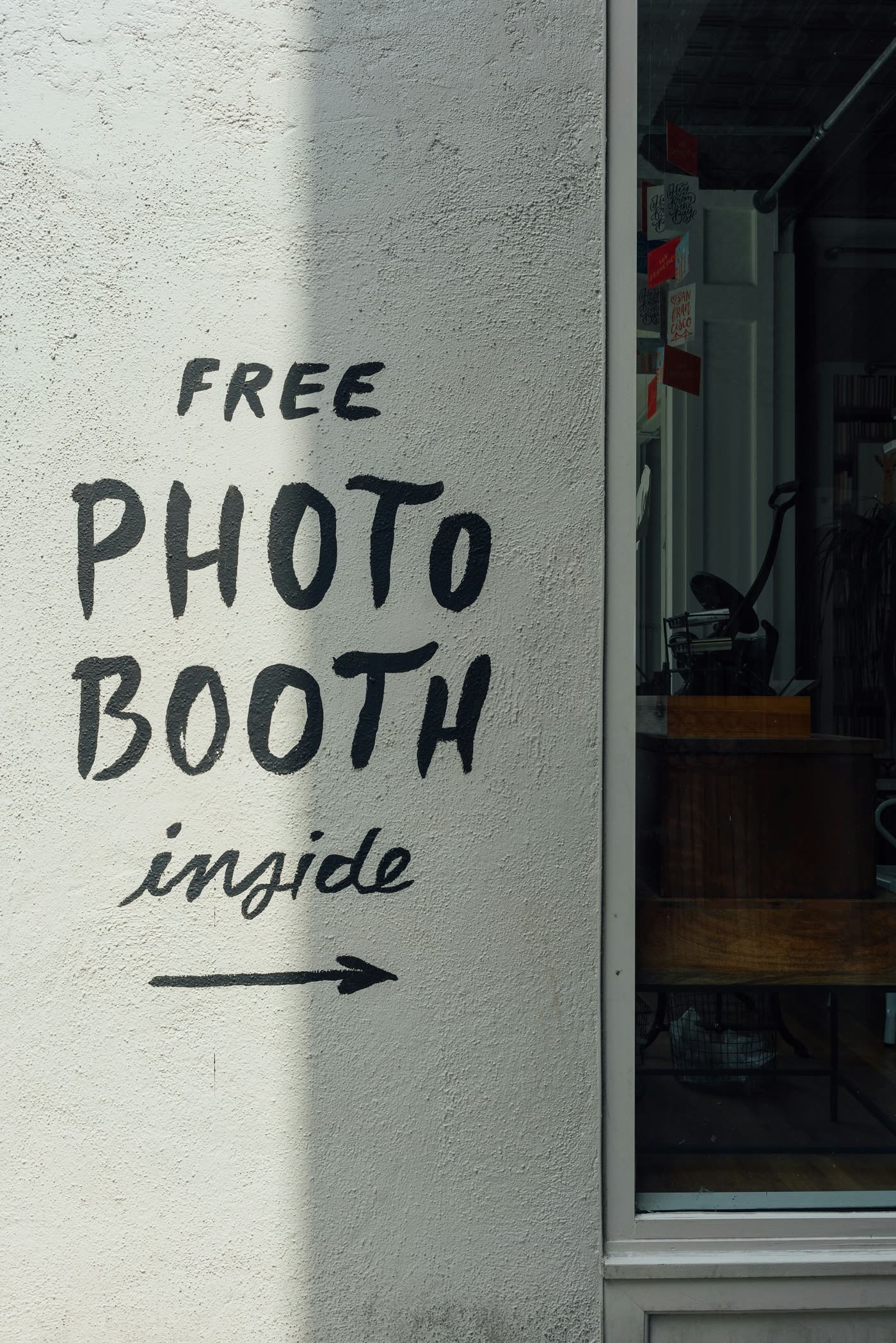 Brand activation with photo booth